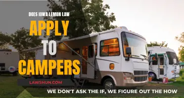 Iowa Lemon Law: Does It Cover Campers and RVs?