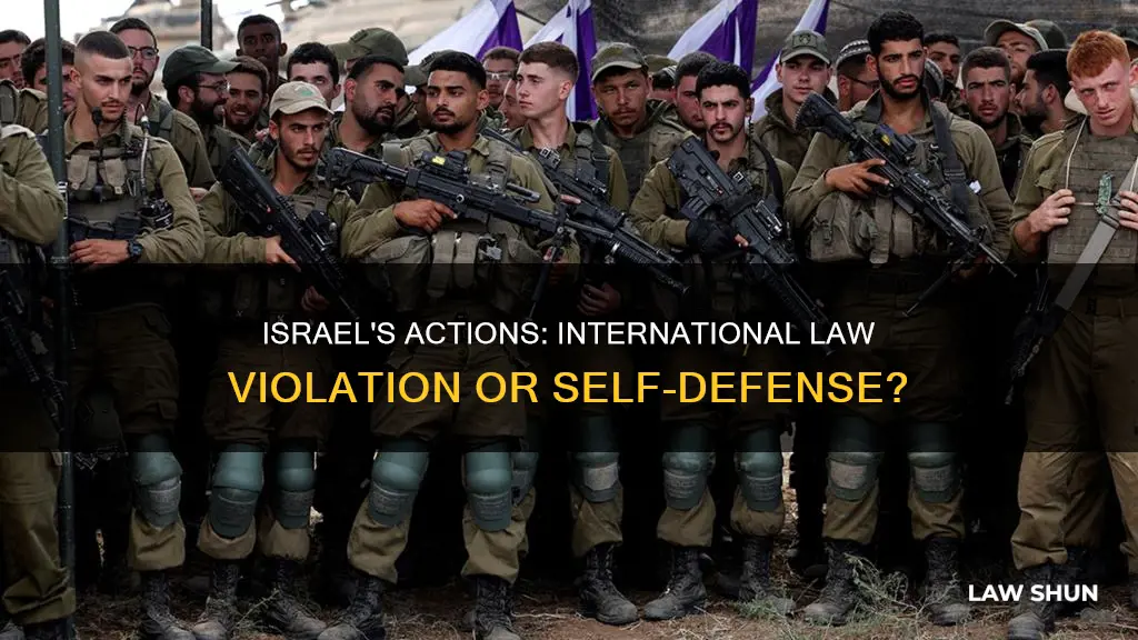 does israel break international law