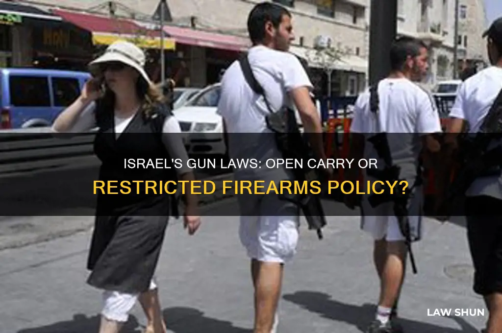 does israel have open carry laws