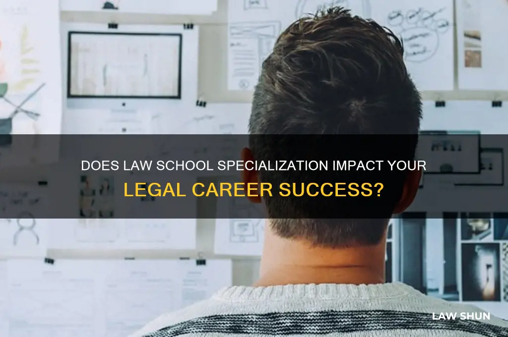 does it matter if your law shool has a specialty