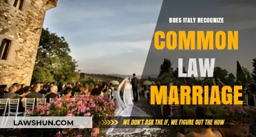 Italy's Stance on Common Law Marriage