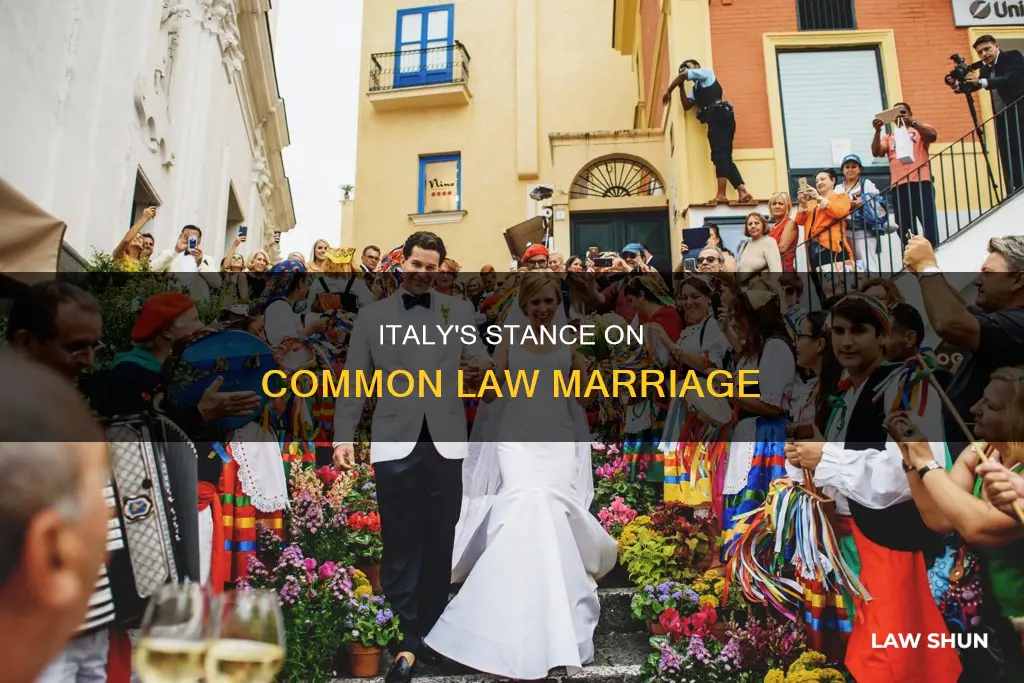 does italy recognize common law marriage