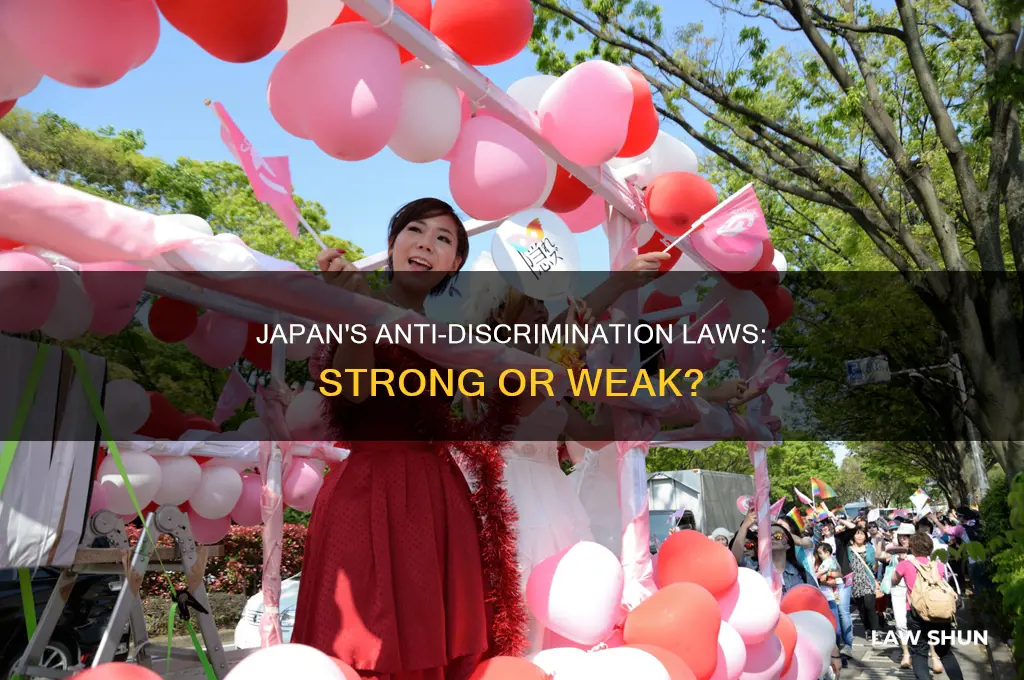 does japan have anti discrimination laws