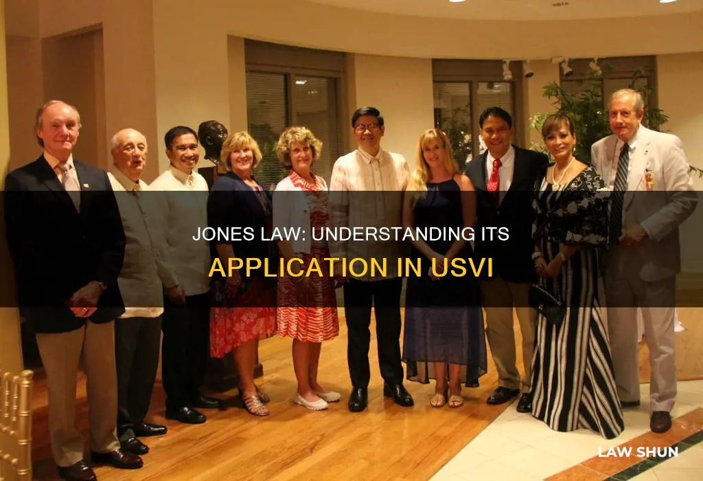 does jones law apply to usvi