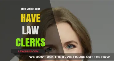 Exploring Judge Judy's Courtroom: The Role of Law Clerks Revealed