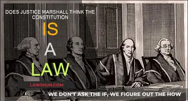 Justice Marshall's View: Constitution as Supreme Law