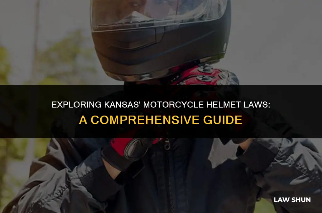 does kansas have a helmet law