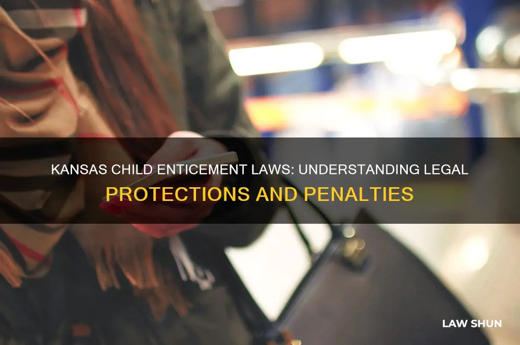 does kansas have laws on child enticement