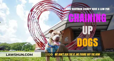 Kaufman County Dog Chaining Laws: What You Need to Know