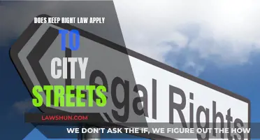 Right of Way Laws: City Streets and Keeping Right