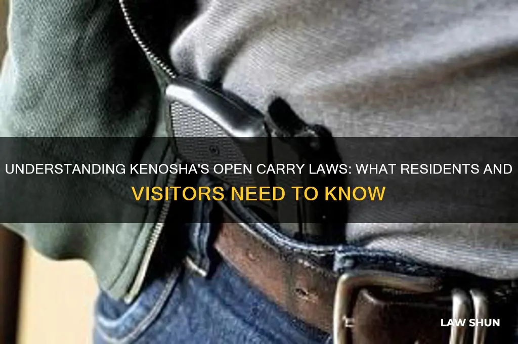 does kenosha have open carry laws