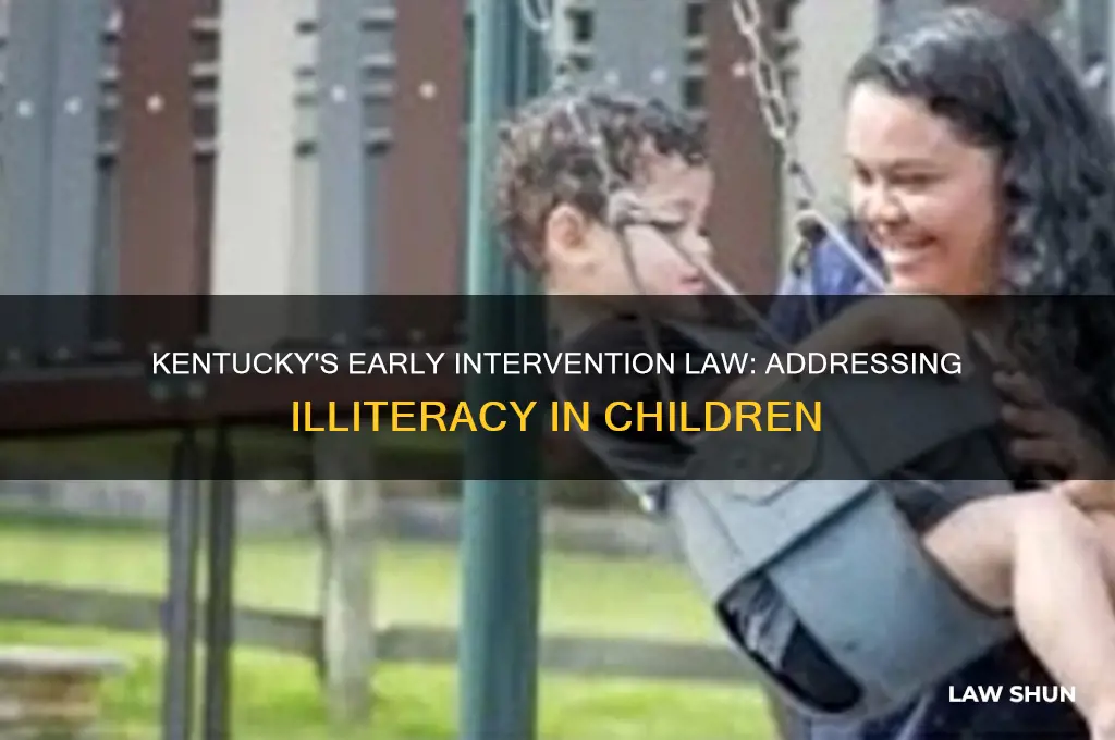 does kentucky have a law about early intervention for illiteracy