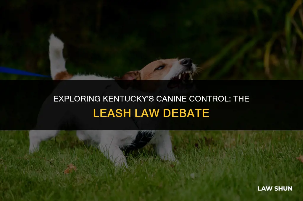 does kentucky have a leash law