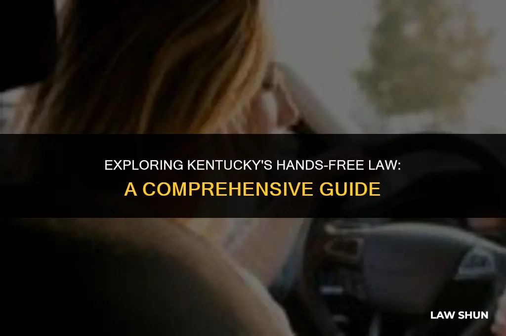 does ky have hands free law