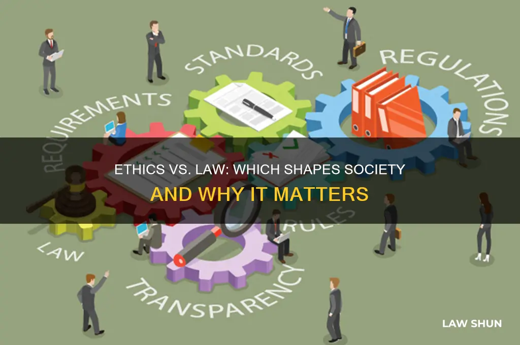 does law come from ethics do ethics come from law