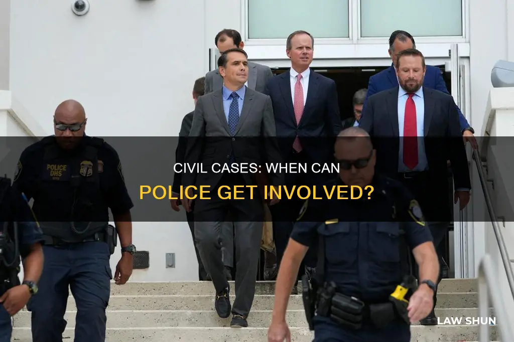 does law enforcemnet have to cooperate with civil cases