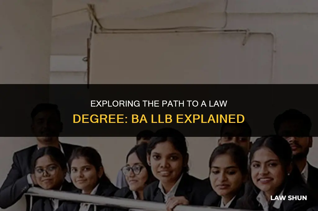 does law have a ba llb