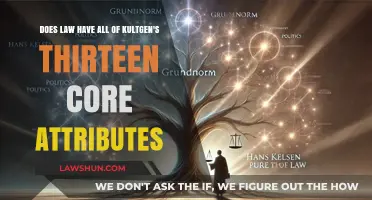 Does Law Fully Align with Kultgen's Thirteen Core Attributes?