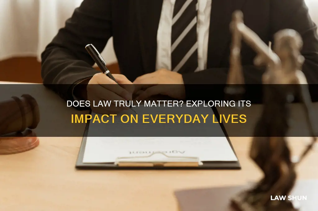 does law matter for people