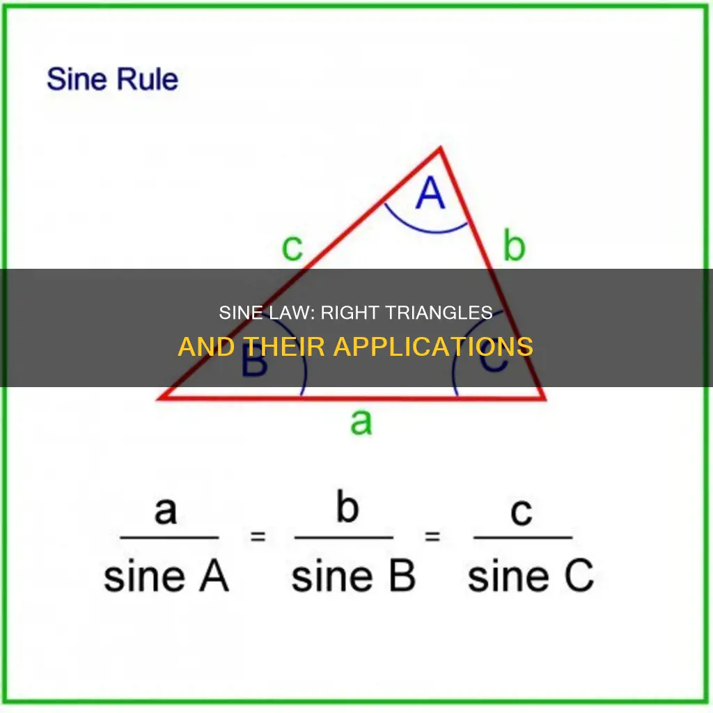 does law of sines apply to right triangles