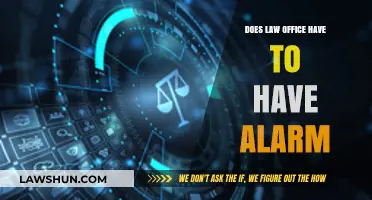Securing Law Offices: Alarm Systems and Legal Requirements Explained