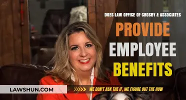 Employee Benefits at Law Office of Crosby & Associates: What to Expect