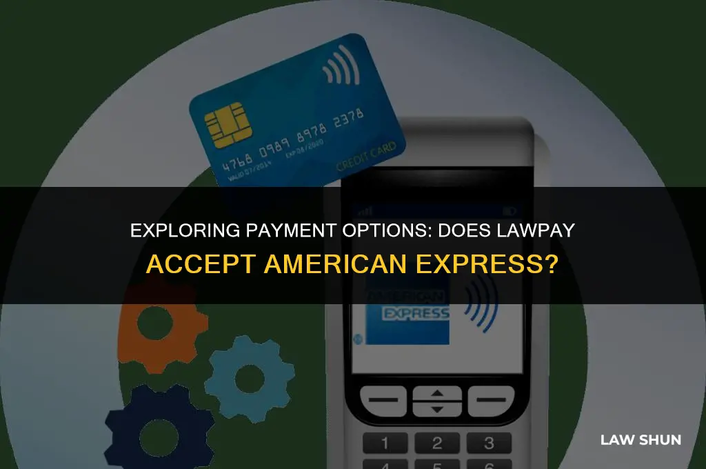does law pay accept american express