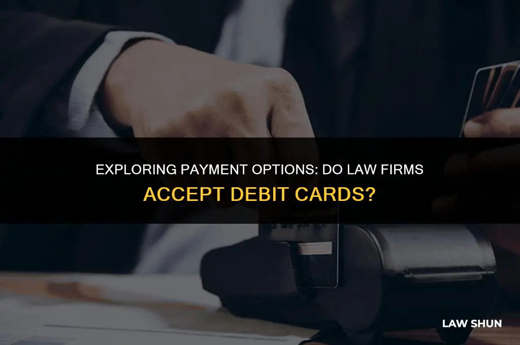 does law pay take debit cards