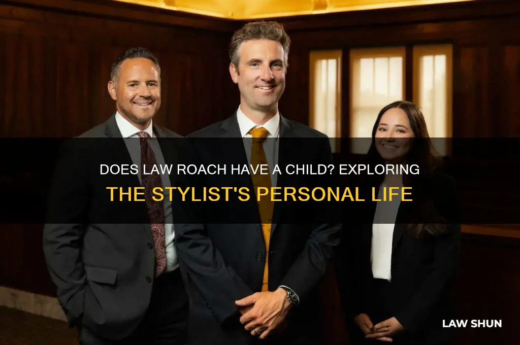 does law roach have a child