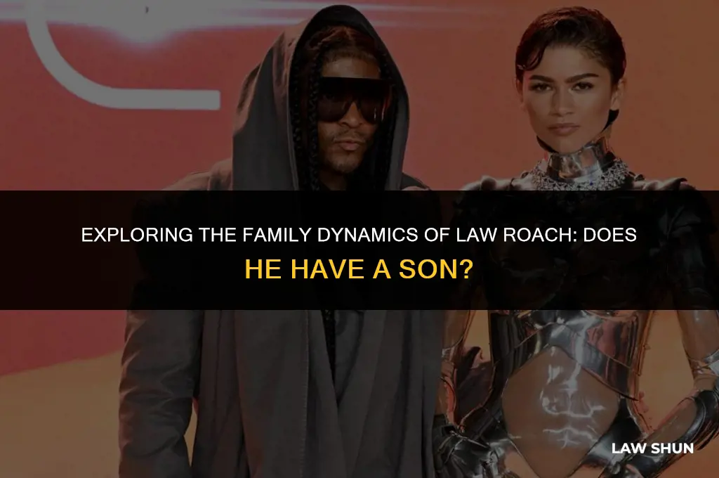 does law roach have a son