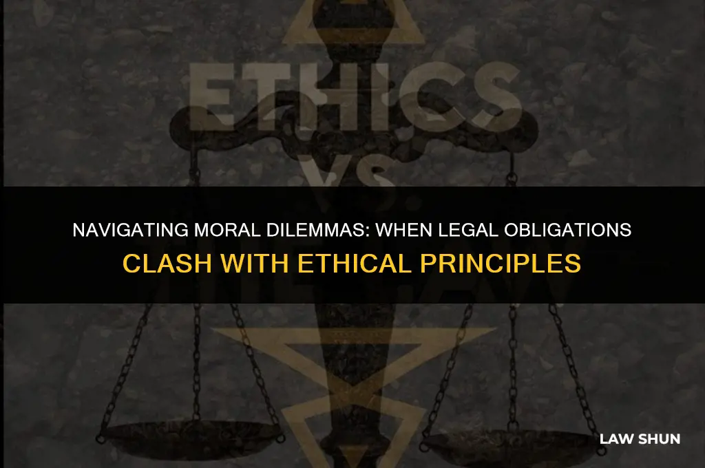 does law take precedence over ethics