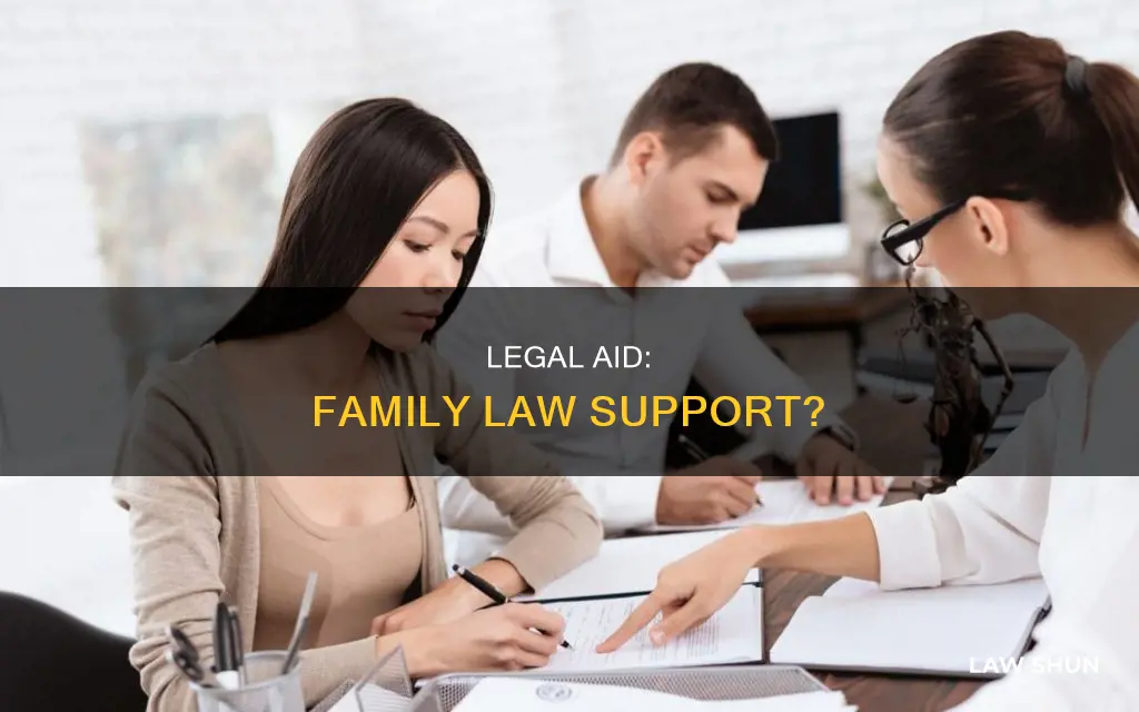 does legal aid help with family law cases
