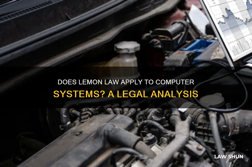 does lemon law apllies to a system