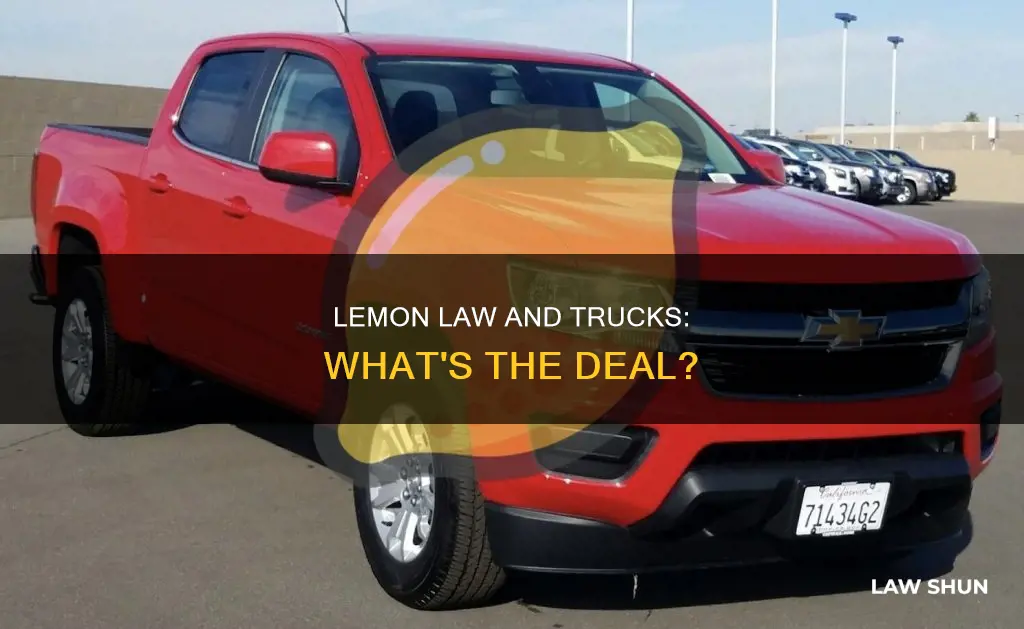 does lemon law applies on trucks