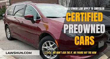 Lemon Law and Chrysler: Pre-Owned Cars Covered?