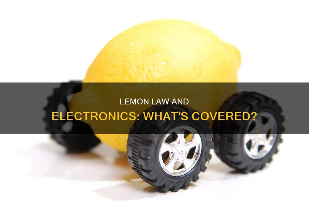 does lemon law apply to electronic equipment