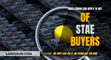 Lemon Law: Out-of-State Buyers' Rights Explained