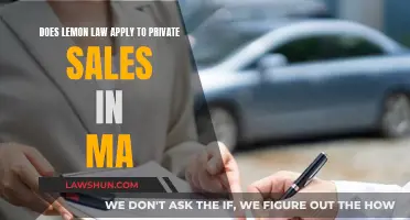 Lemon Law and Private Sales: What's the Deal in Massachusetts?