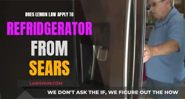 Lemon Law: Does It Cover Sears Refrigerators?