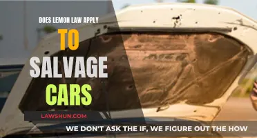 Lemon Law and Salvage Cars: What's the Deal?