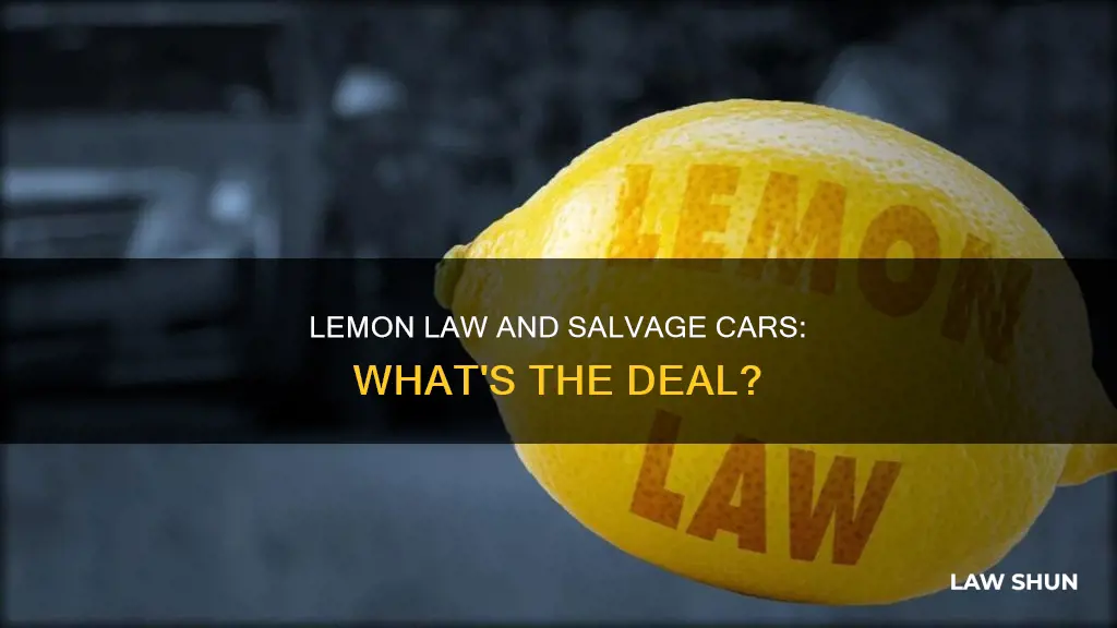 does lemon law apply to salvage cars