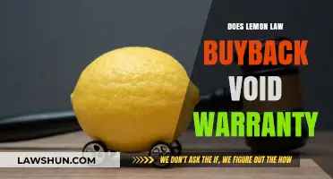 Lemon Law Buyback: Does It Void Your Vehicle Warranty?
