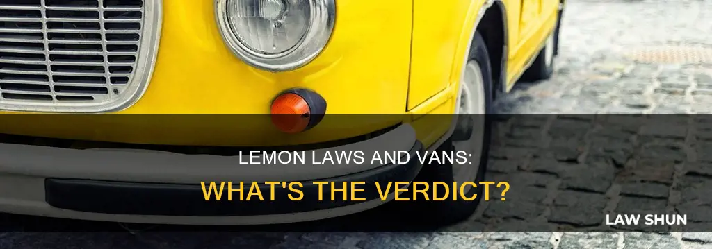 does lemon laws apply to vans