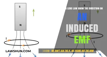 Lens Law and Induced EMF Direction: Unraveling the Magnetic Field's Influence