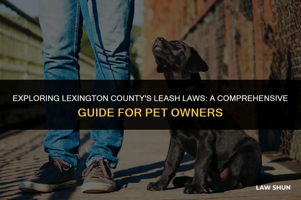 does lexington county have leash laws