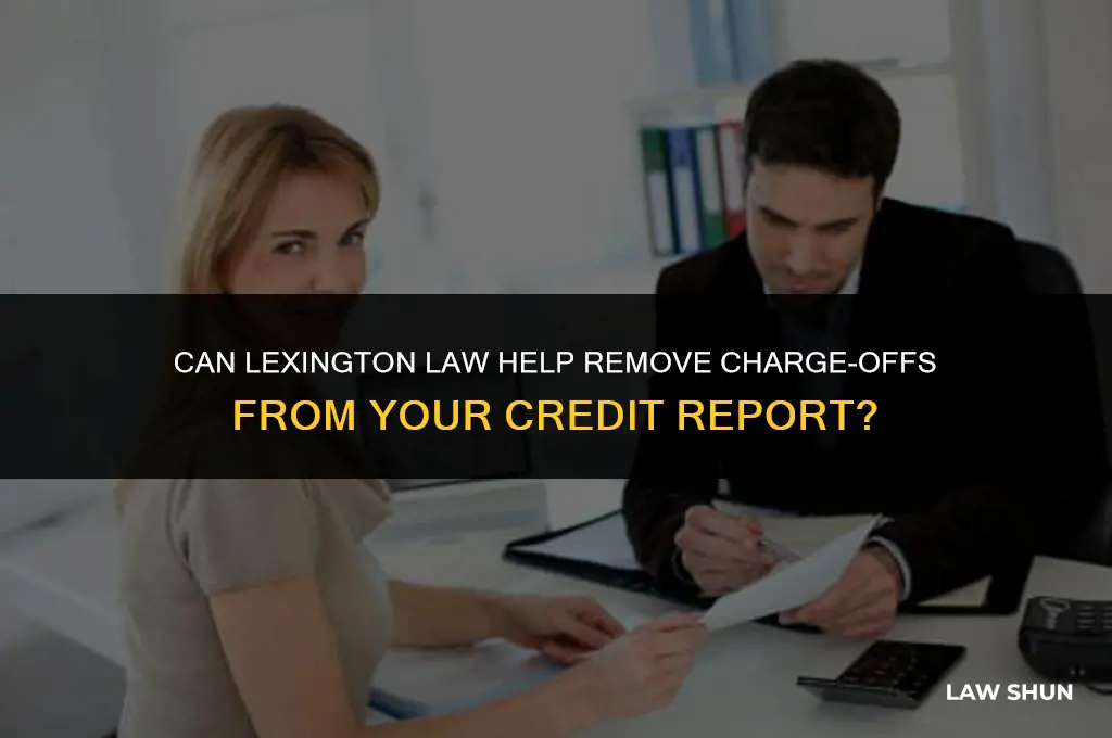 does lexington law remove charge offs