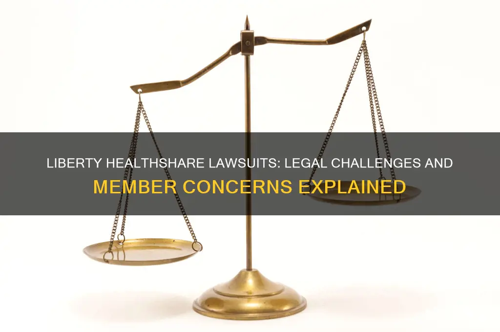 does liberty healthshare have any law suits agaist them