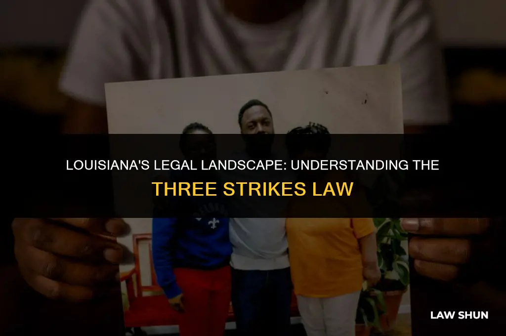 does louisiana have 3 strikes law
