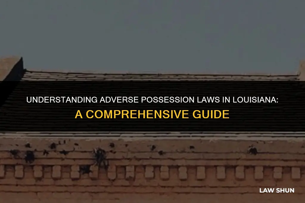 does louisiana have adverse possession law