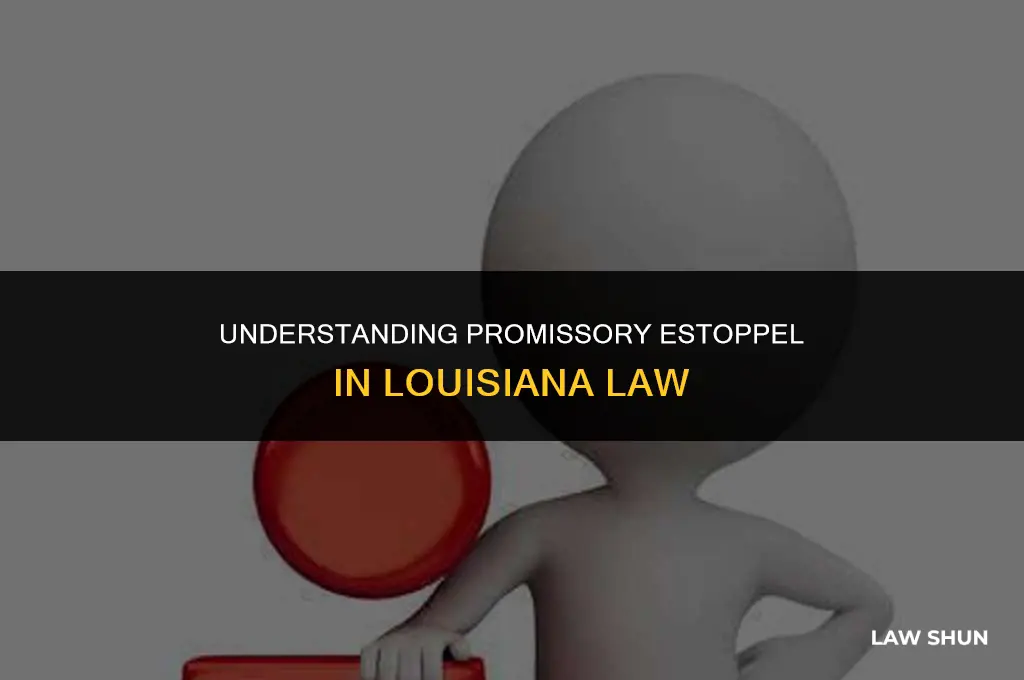 does louisiana law recognize promissory estoppel